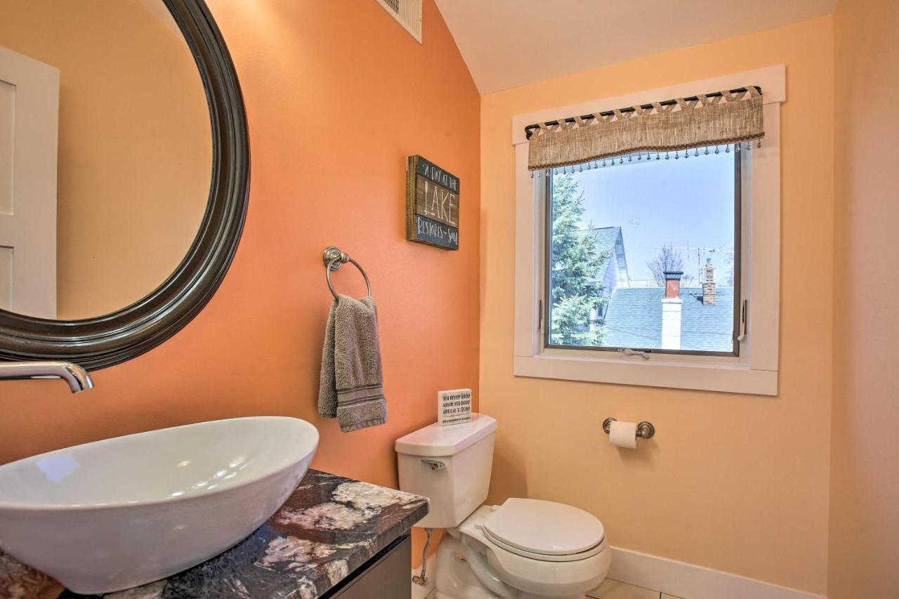 Cozy And Urban Ludington Apt About 1 Mi To Lake Michigan ภายนอก รูปภาพ