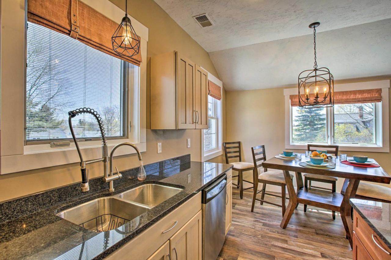 Cozy And Urban Ludington Apt About 1 Mi To Lake Michigan ภายนอก รูปภาพ